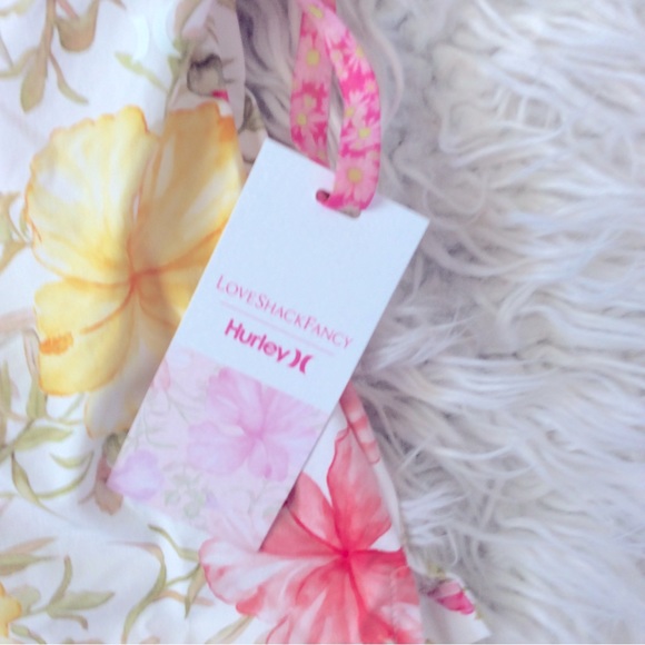 NWT LSF X Hurley Hibiscus Boardie Skirt - Picture 10 of 14